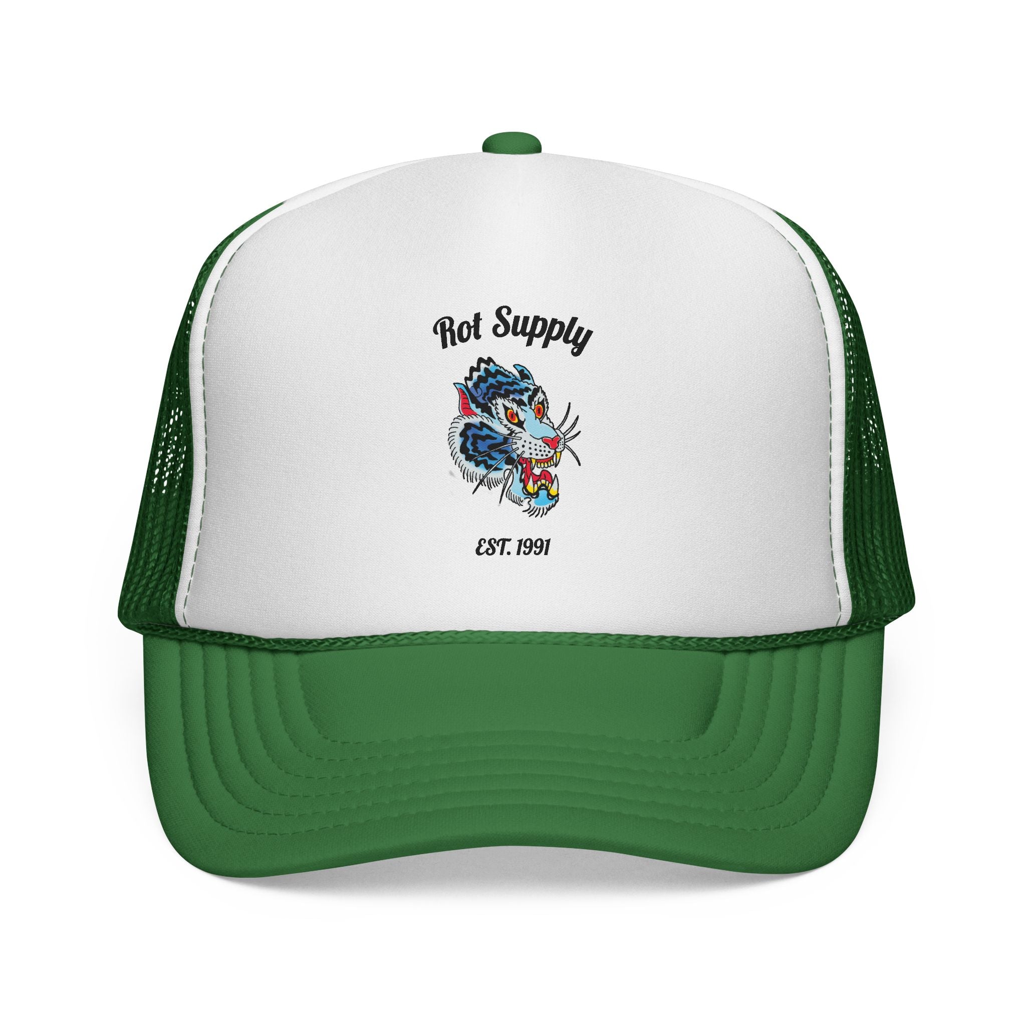 Blue Tiger Trucker Cap