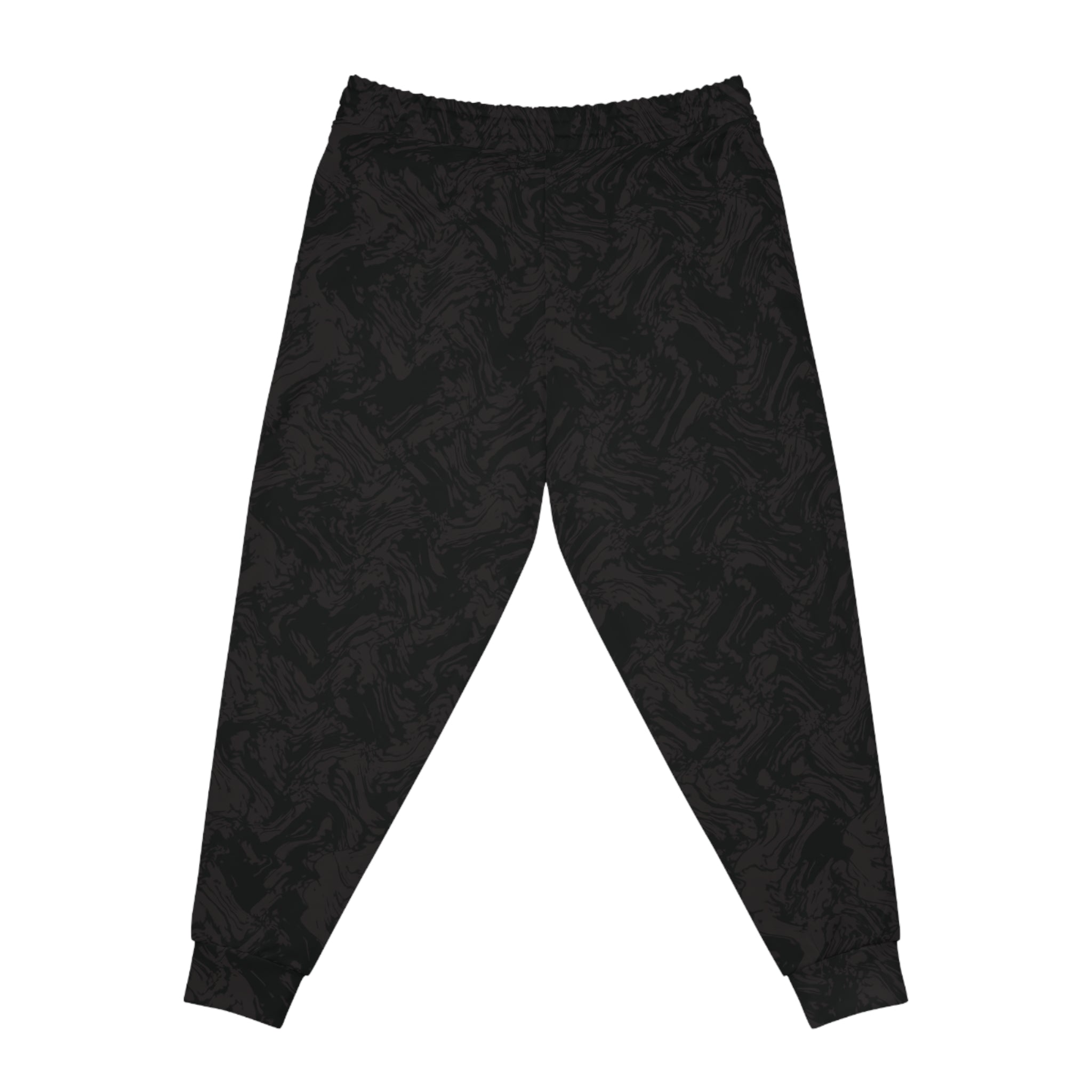 Black Marble Joggers