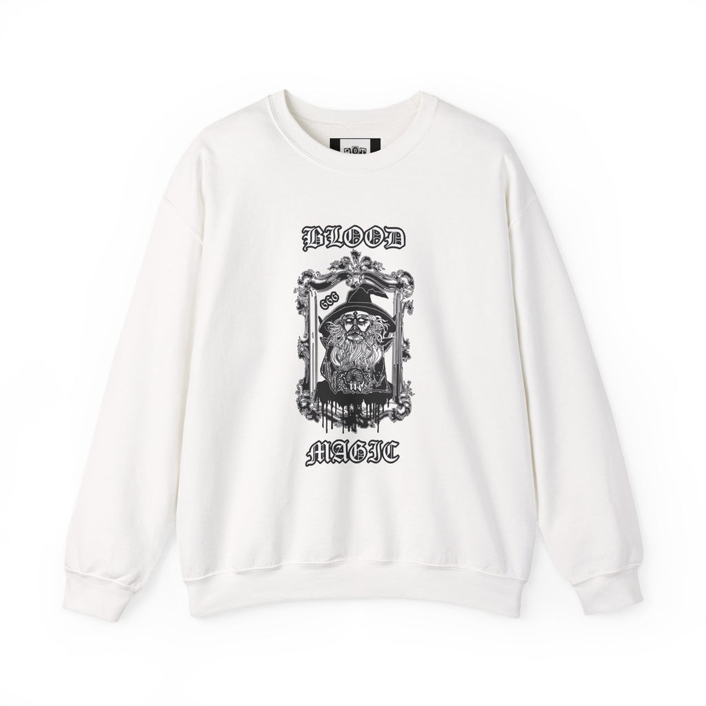 "Blood Magic" Wizard Crewneck Sweatshirt