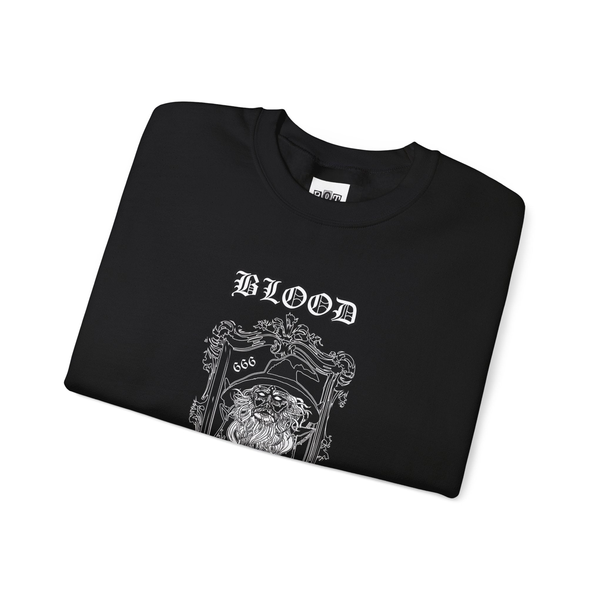 "Blood Magic" Wizard Crewneck Sweatshirt