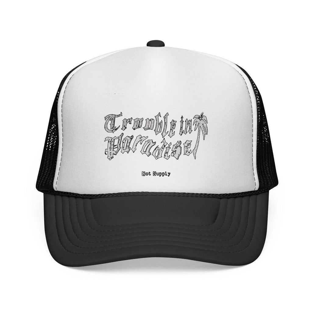 "Trouble in Paradise" Trucker Cap