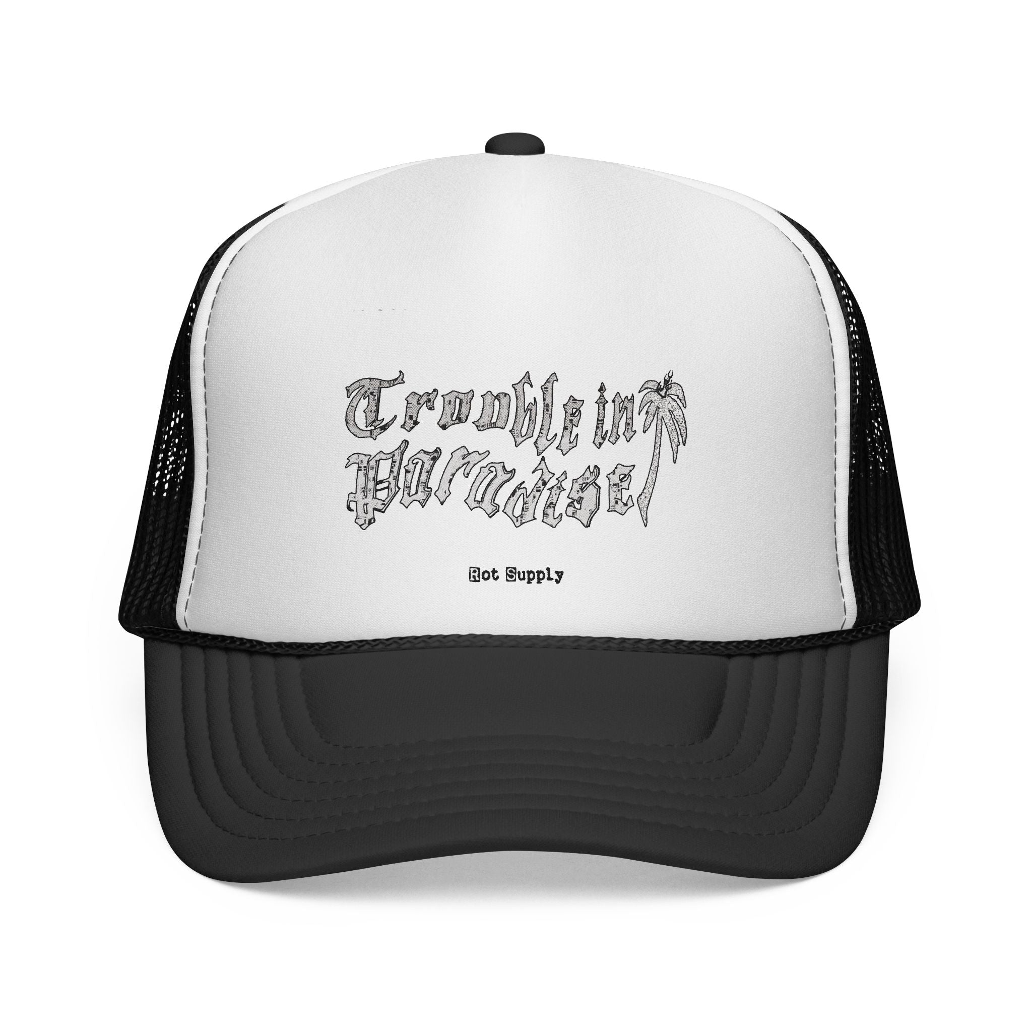 "Trouble in Paradise" Trucker Cap