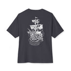 "Dead Men Tell No Tales" Pirate Ship Oversized Tee