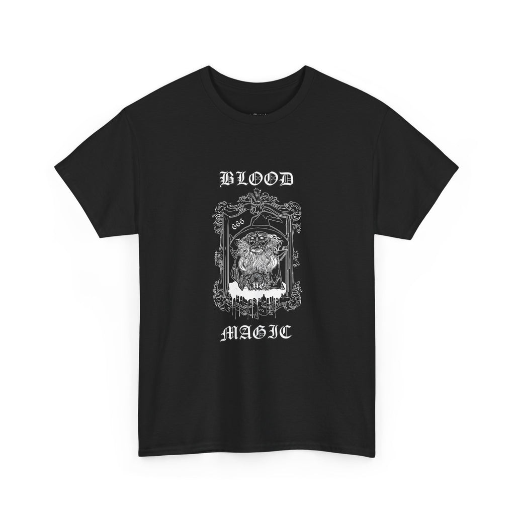 "Blood Magic" Wizard Heavy Cotton Tee