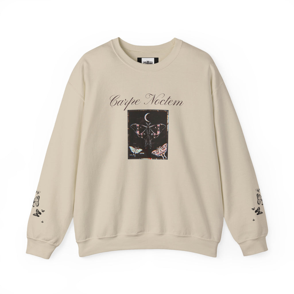 "Carpe Noctem" Crewneck Sweatshirt