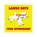"F**K OPPRESSION" Lambo Sticker