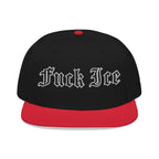 "Fuck Ice" Embroidered Snap Back