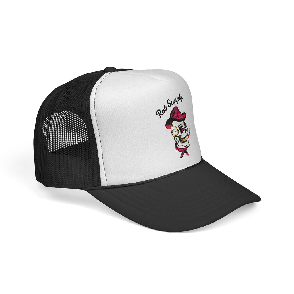 Skull Cowboy Trucker Cap
