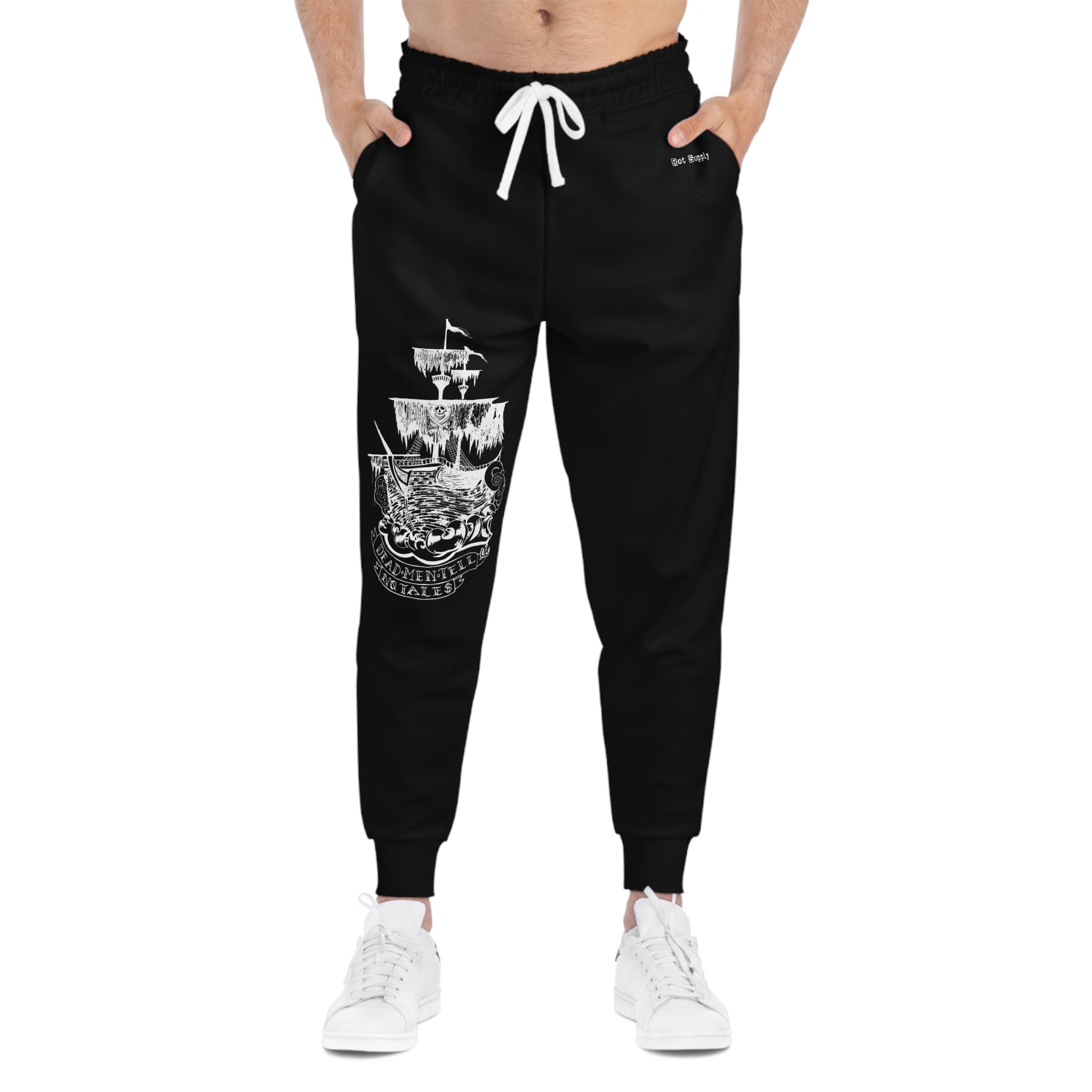 "Dead Men Tell No Tales" Pirate Ship Joggers
