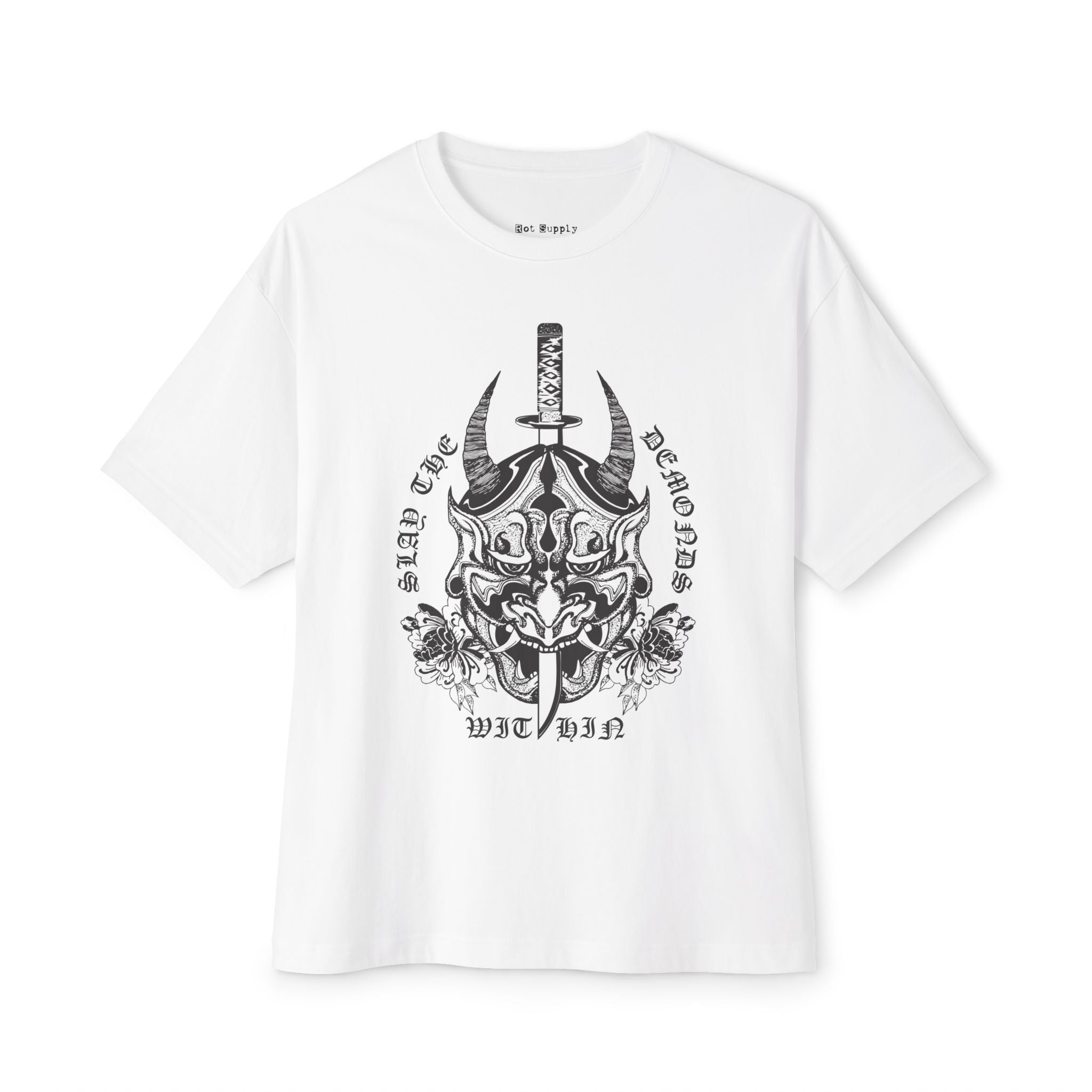 Oni "Slay the Demons Within" Oversized Tee
